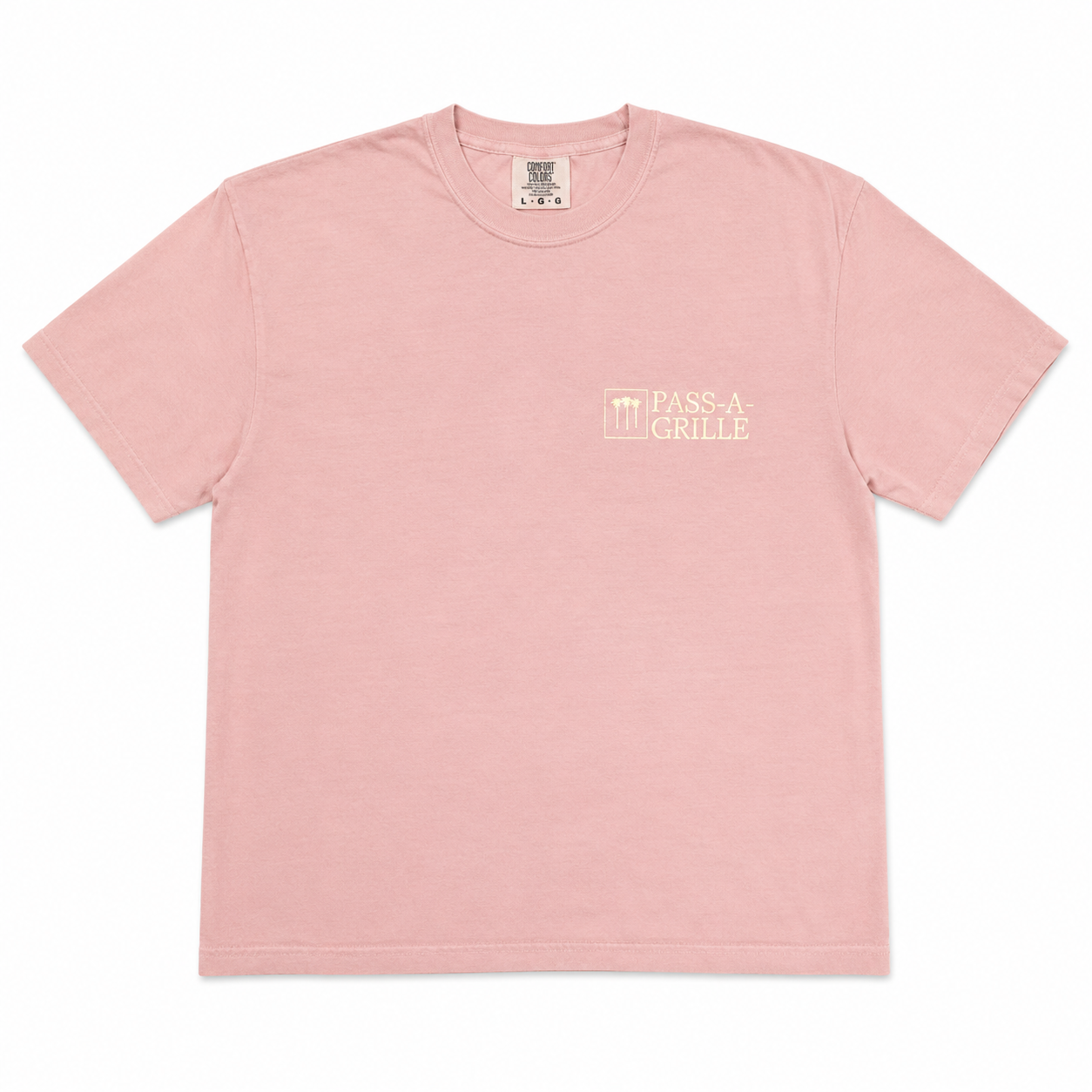 Pass-A-Grille Women's Short Sleeve Crop Top